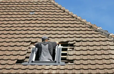 Pose de velux - Pizay